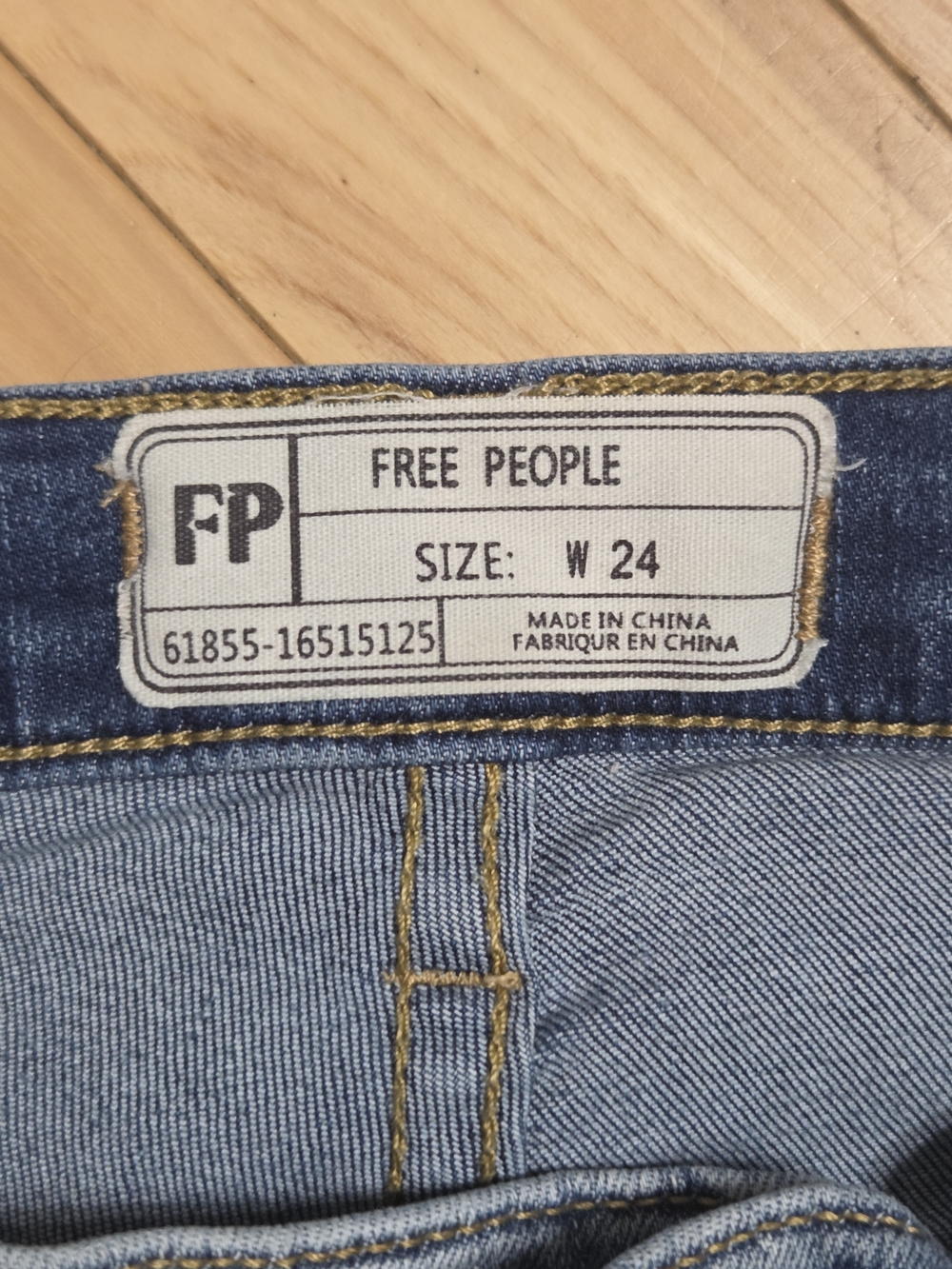 Free People Fringe Jeans